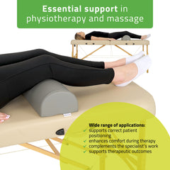 -1-Semi Round Bolster 60x18x12 - K522 Gray-1