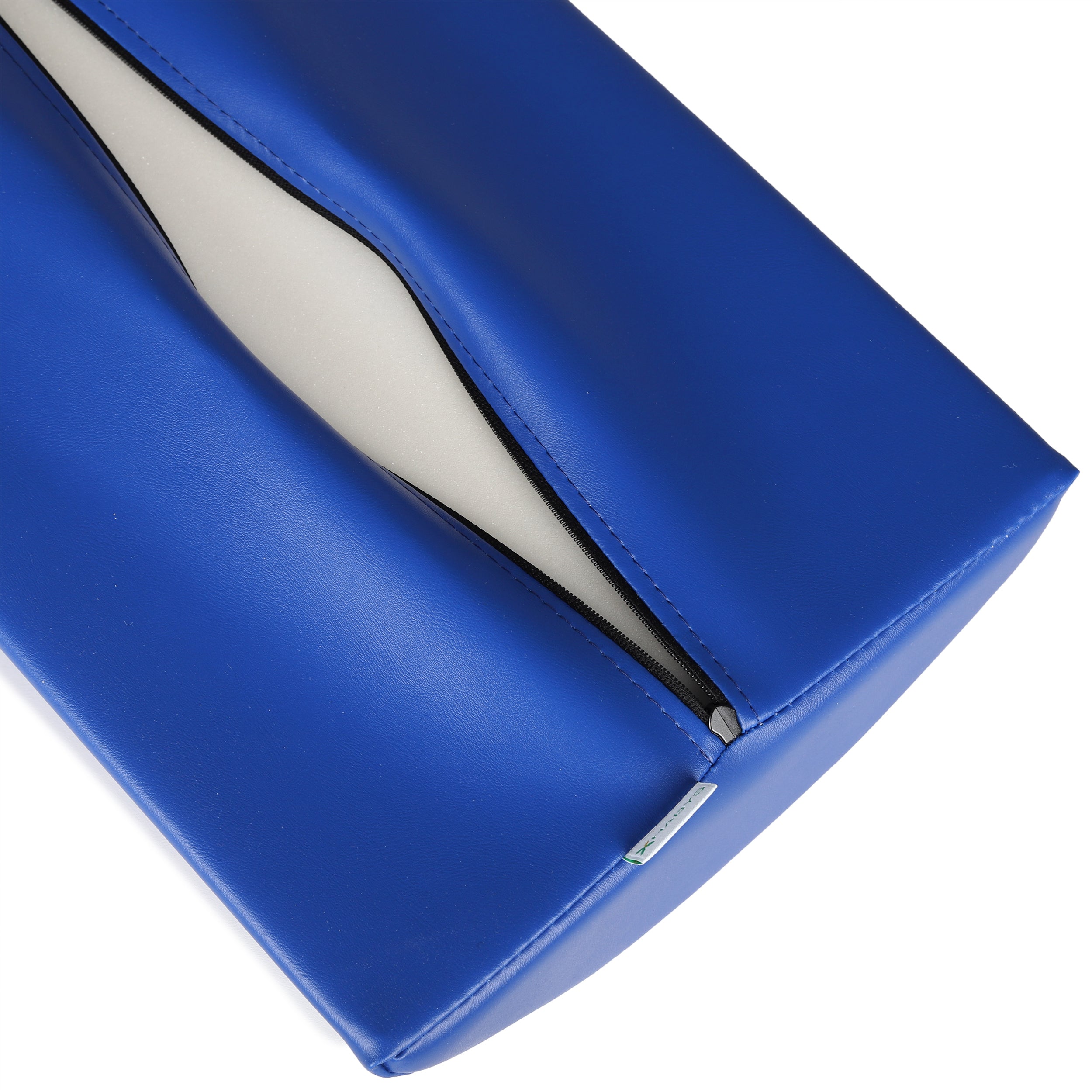 -1-Semi Round Bolster 60x30x10 K012 Navy Blue-1