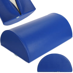 --Semi Round Bolster 60x40x20 K012 Navy Blue-