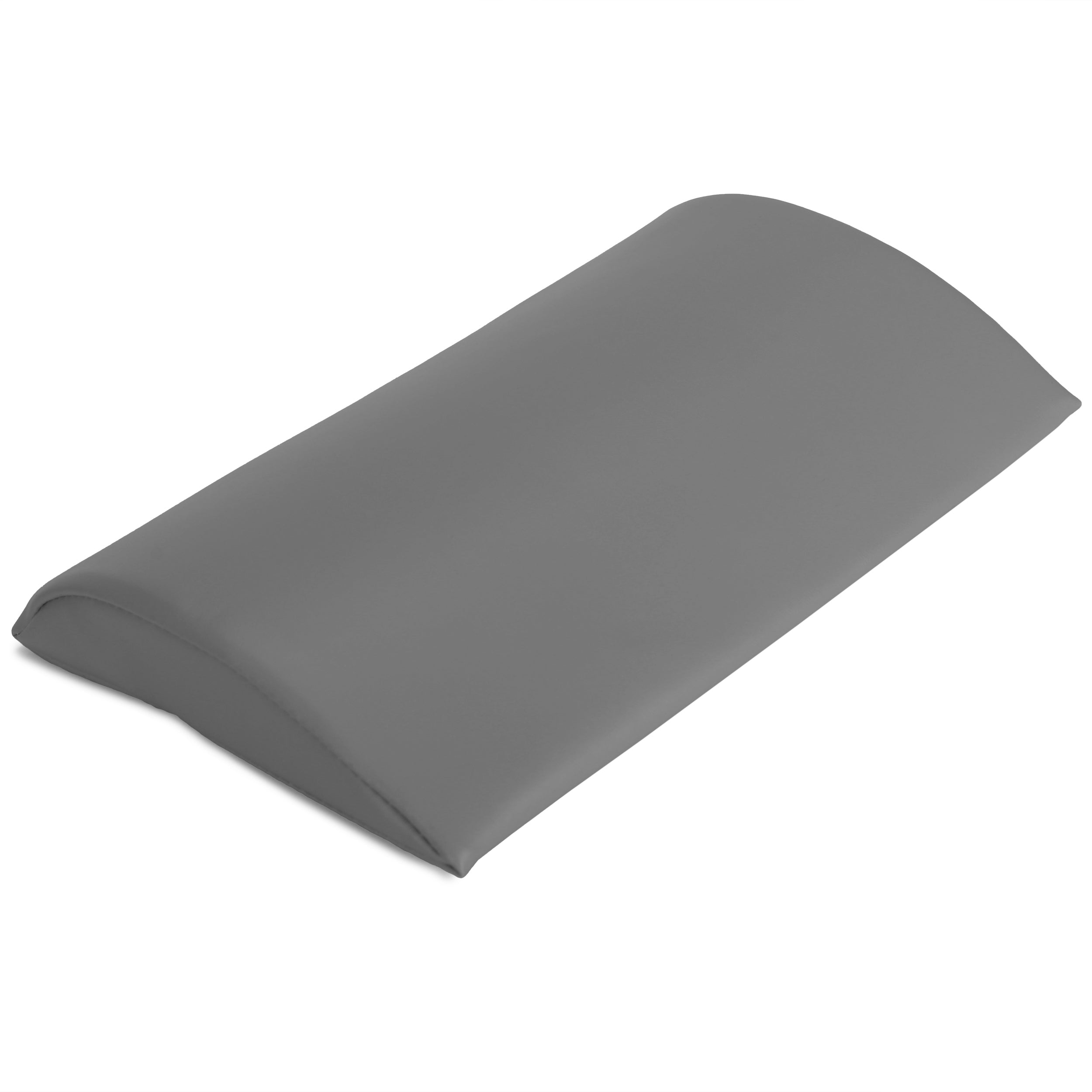 -2-Semi Round Bolster Lumbar 40x25x5 Hard k322 Gray-2
