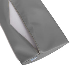 -1-Semi Round Bolster Lumbar 40x25x5 Hard k322 Gray-1