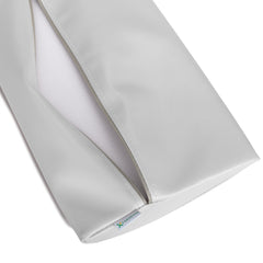 -1-Semi Round Bolster Lumbar 40x25x5 Hard k729 Light Gray-1