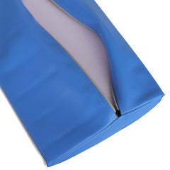 -1-Semi Round Bolster Lumbar 40x25x5 Soft K023 Blue-1