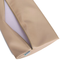 -1-Semi Round Bolster Lumbar 40x25x5 Soft K033 Beige-1