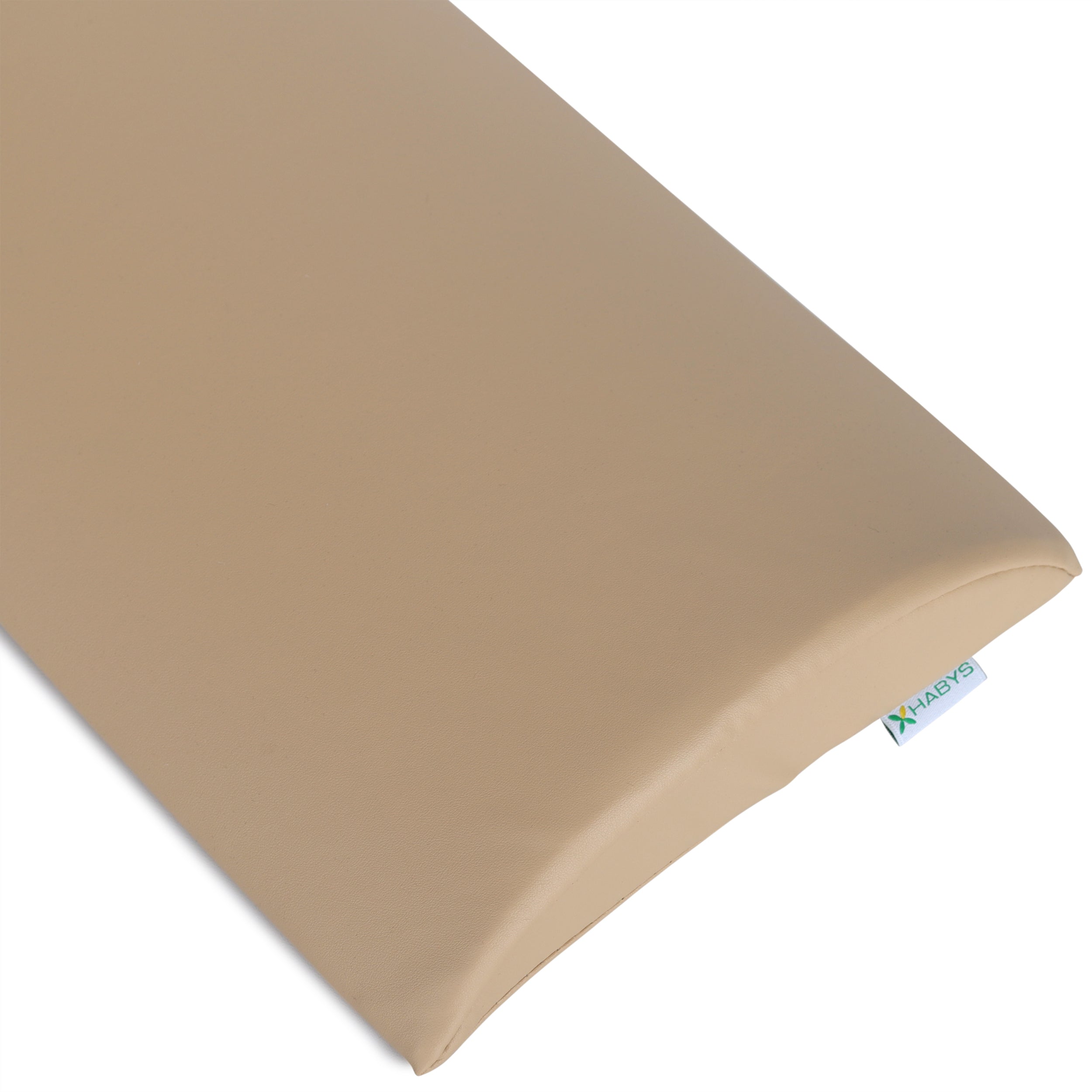 -2-Semi Round Bolster Lumbar 40x25x5 Soft K607 Moco Beige-2
