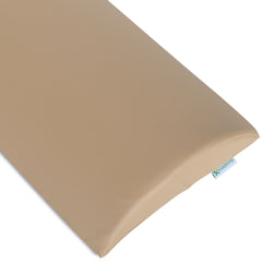 -2-Semi Round Bolster Lumbar 40x25x5 Soft K607 Moco Beige-2