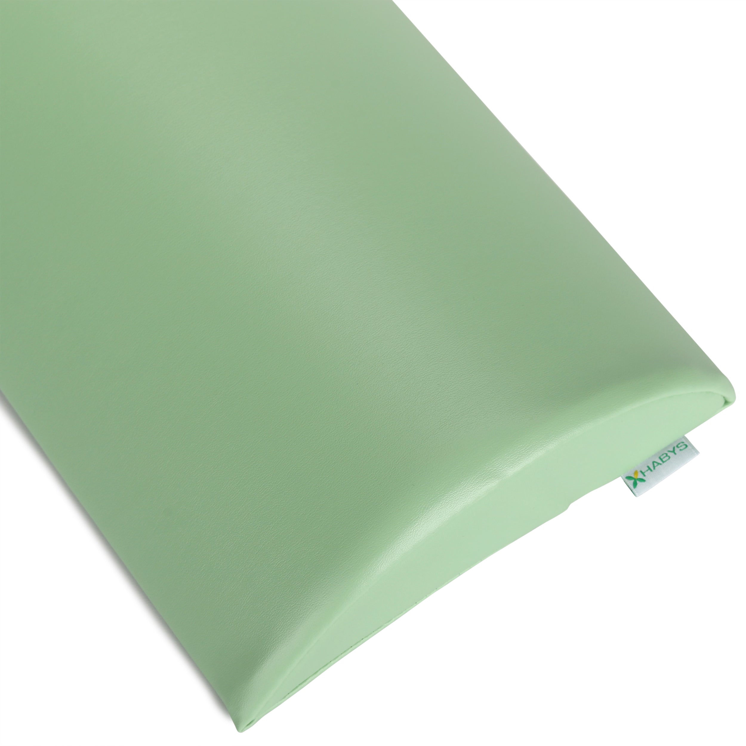 -2-Semi Round Bolster Lumbar 40x25x7 Soft K022 Green-2