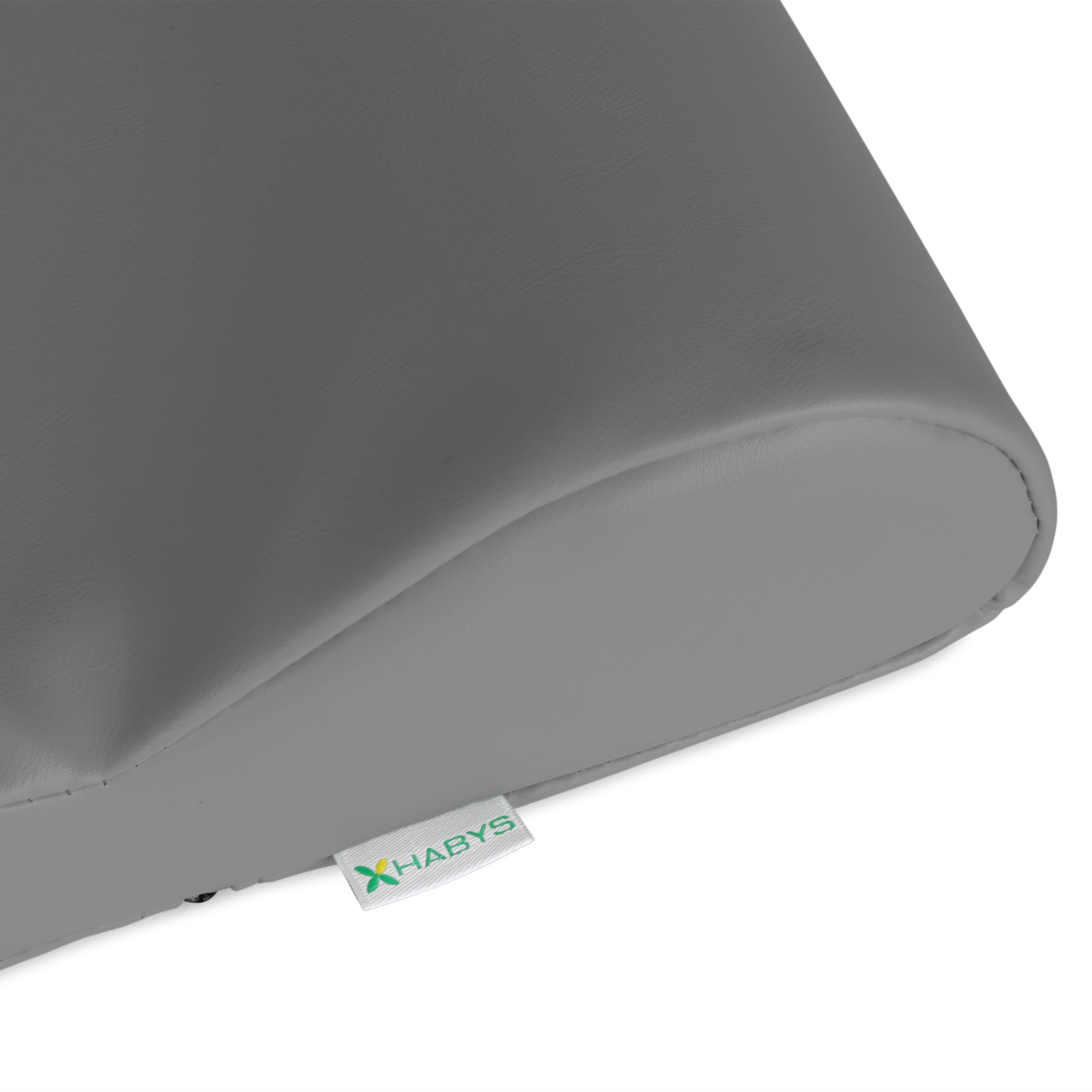 -3-Semi Round Bolster Neck Cushion k322 Gray-3