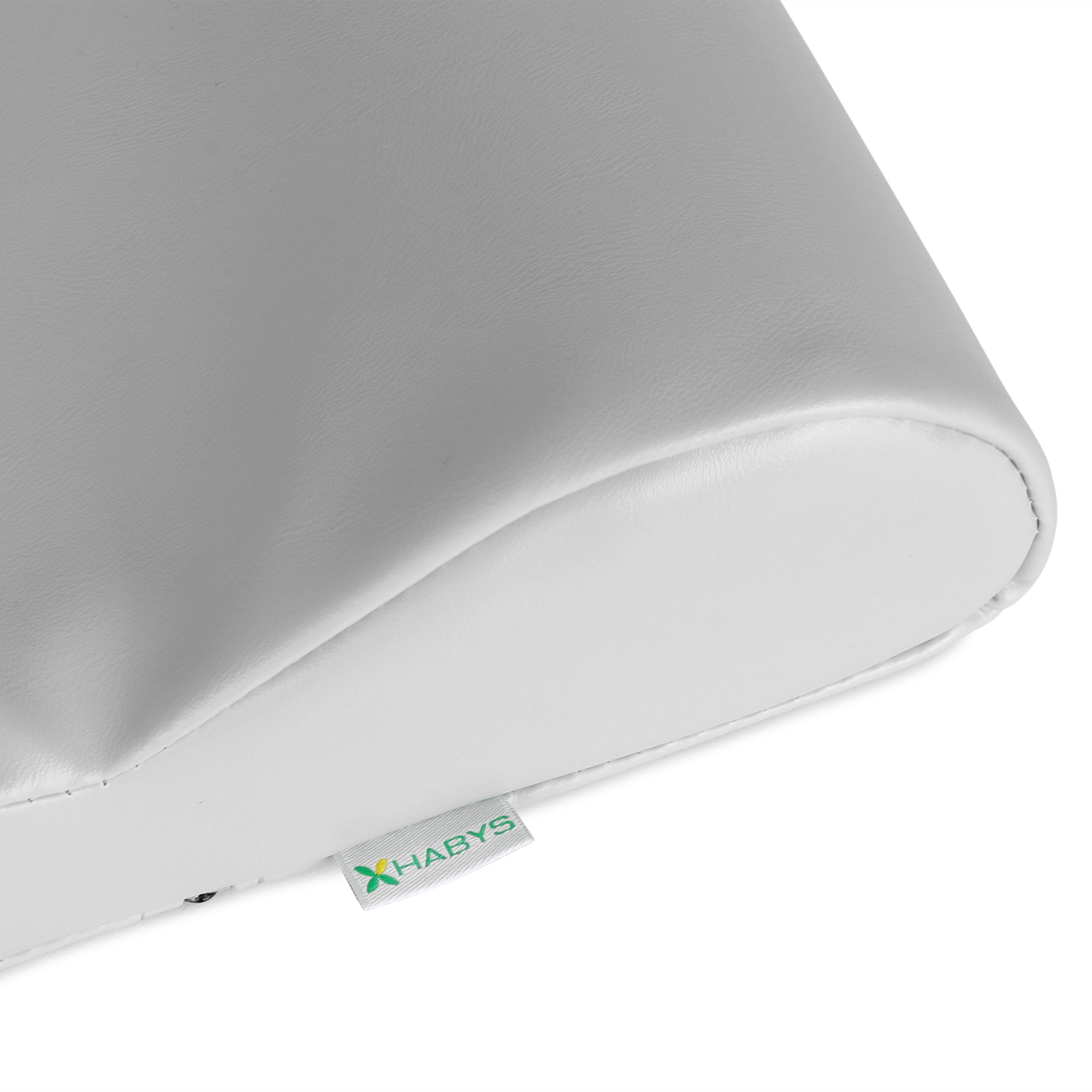 -3-Semi Round Bolster Neck Cushion k729 Light Gray-3