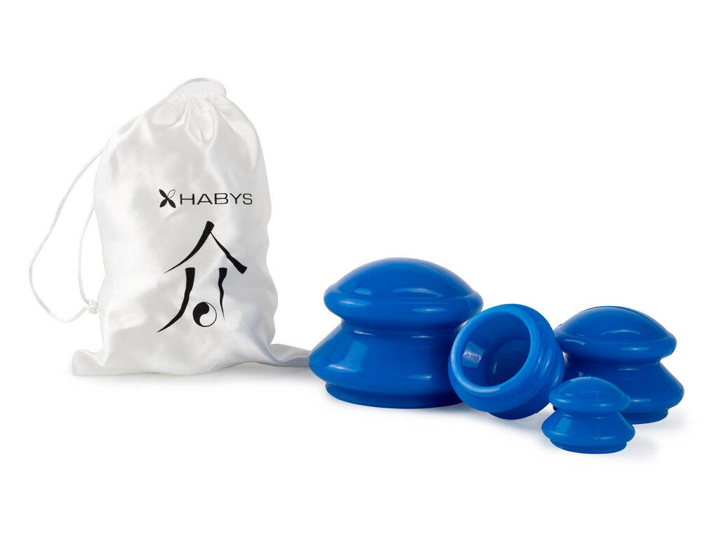 --Silicone cups - set of 4 pcs, navy blue-