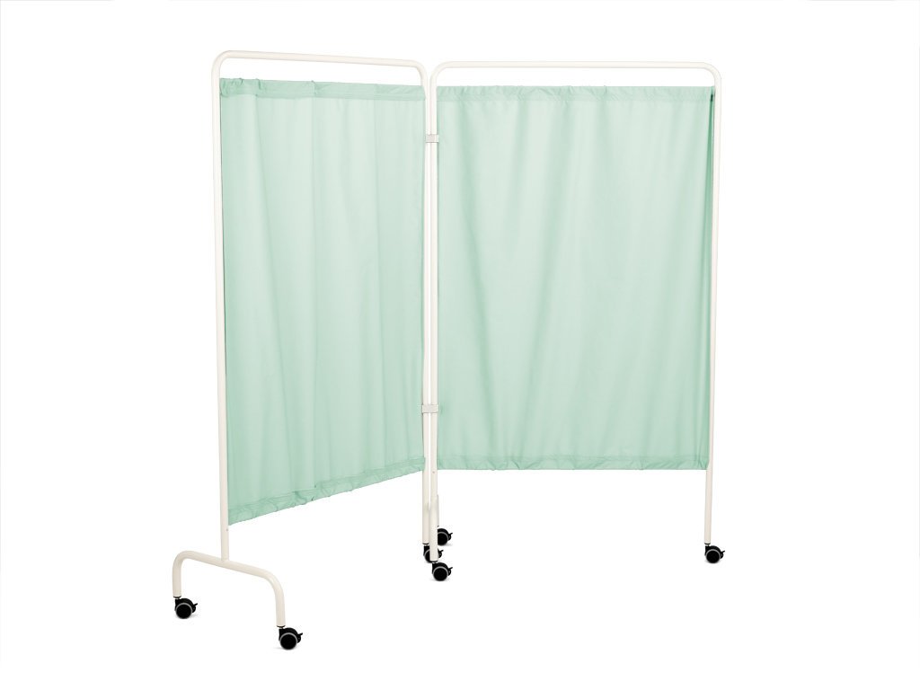 -1-Standard White Modular Screen Curtain Green-1