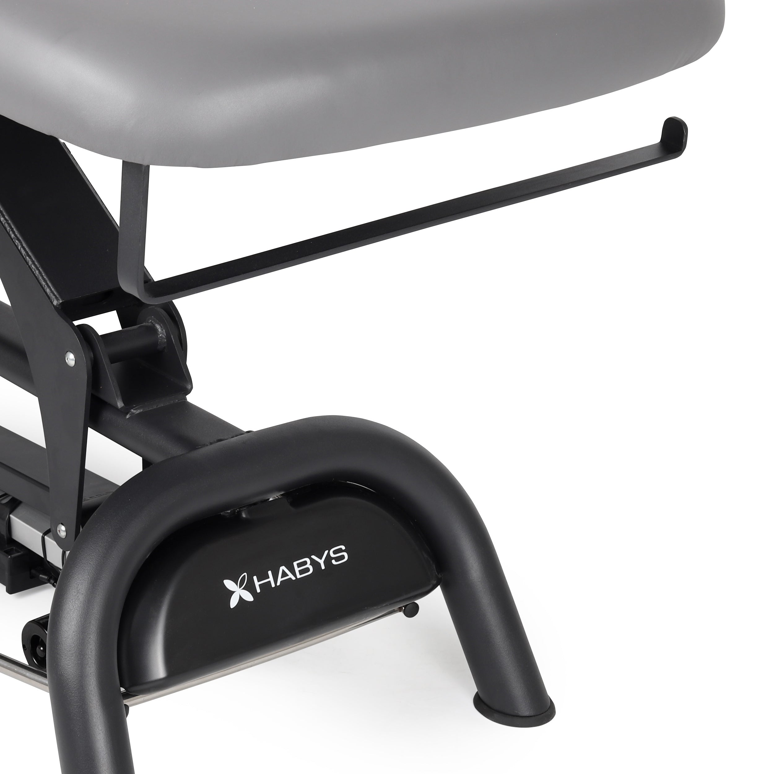 -4-Stationary massage table Agila 4 Touch Core k322 Gray-4