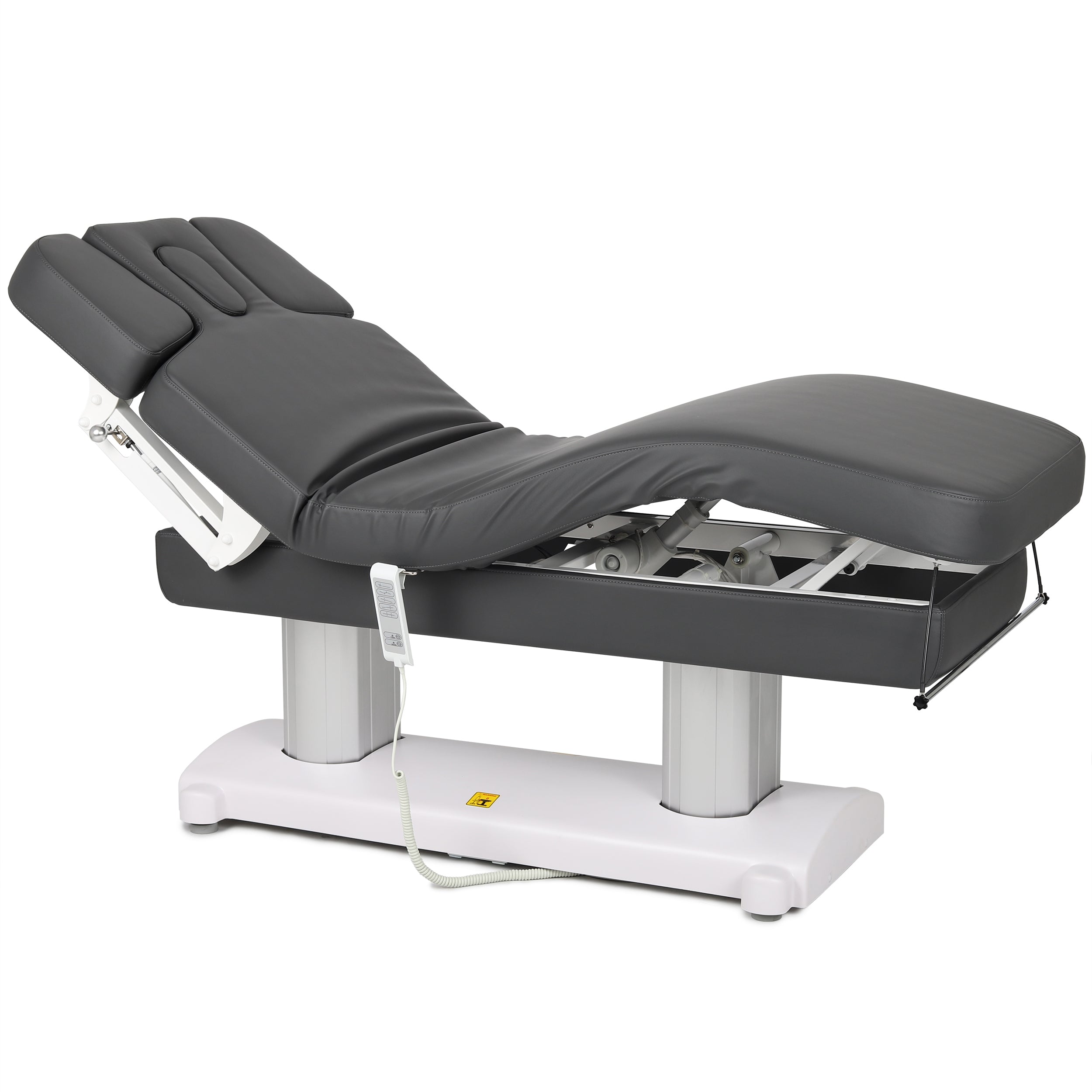 -6-Stationary massage table Gemini Flex HEAT So Skin K429 Gray-6
