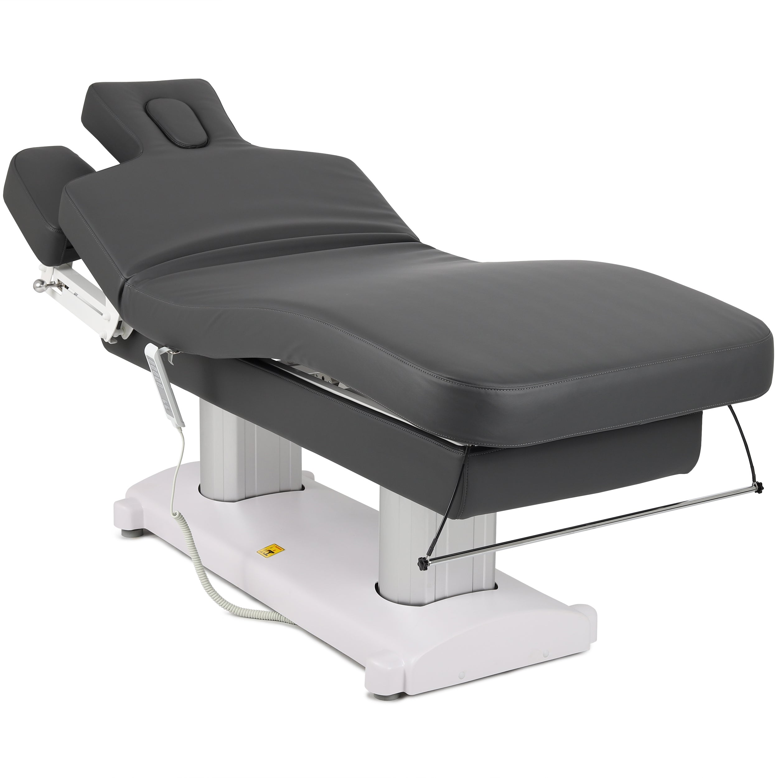 -1-Stationary massage table Gemini Flex HEAT So Skin K429 Gray-1