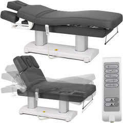 --Stationary massage table Gemini Flex HEAT So Skin K429 Gray-
