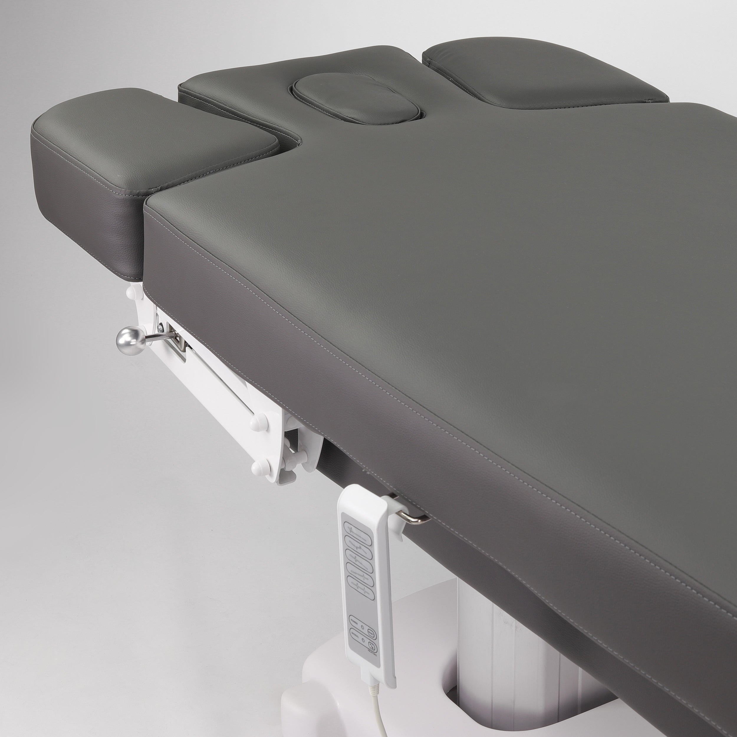 -12-Stationary massage table Gemini Flex HEAT So Skin K429 Gray-12
