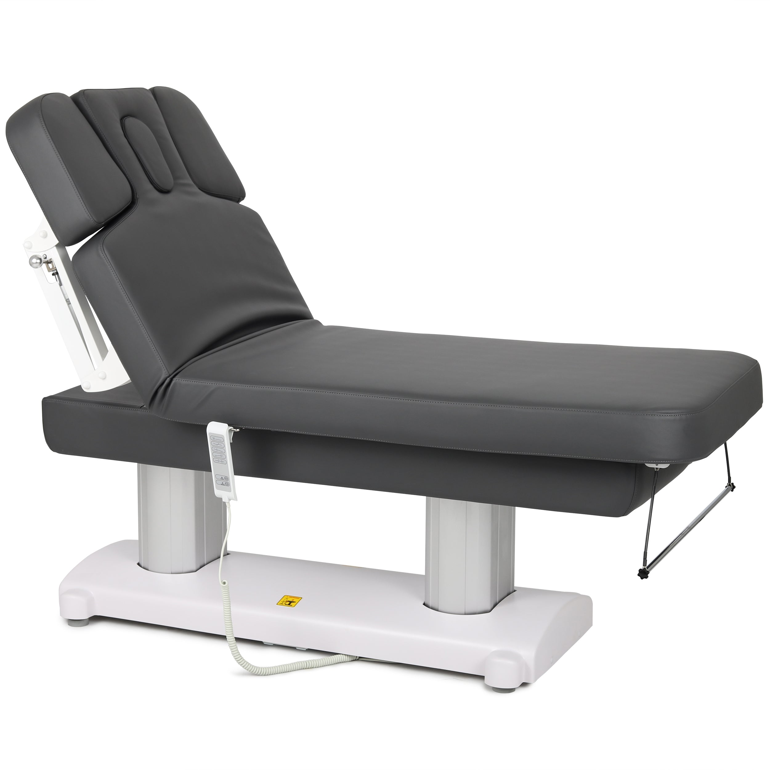-5-Stationary massage table Gemini Flex HEAT So Skin K429 Gray-5