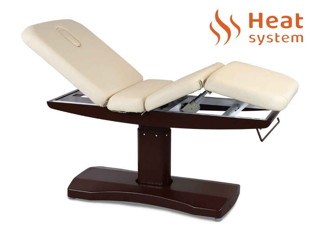 -1-Stationary massage table Libra 4 HEAT So Skin K434 Beige-1