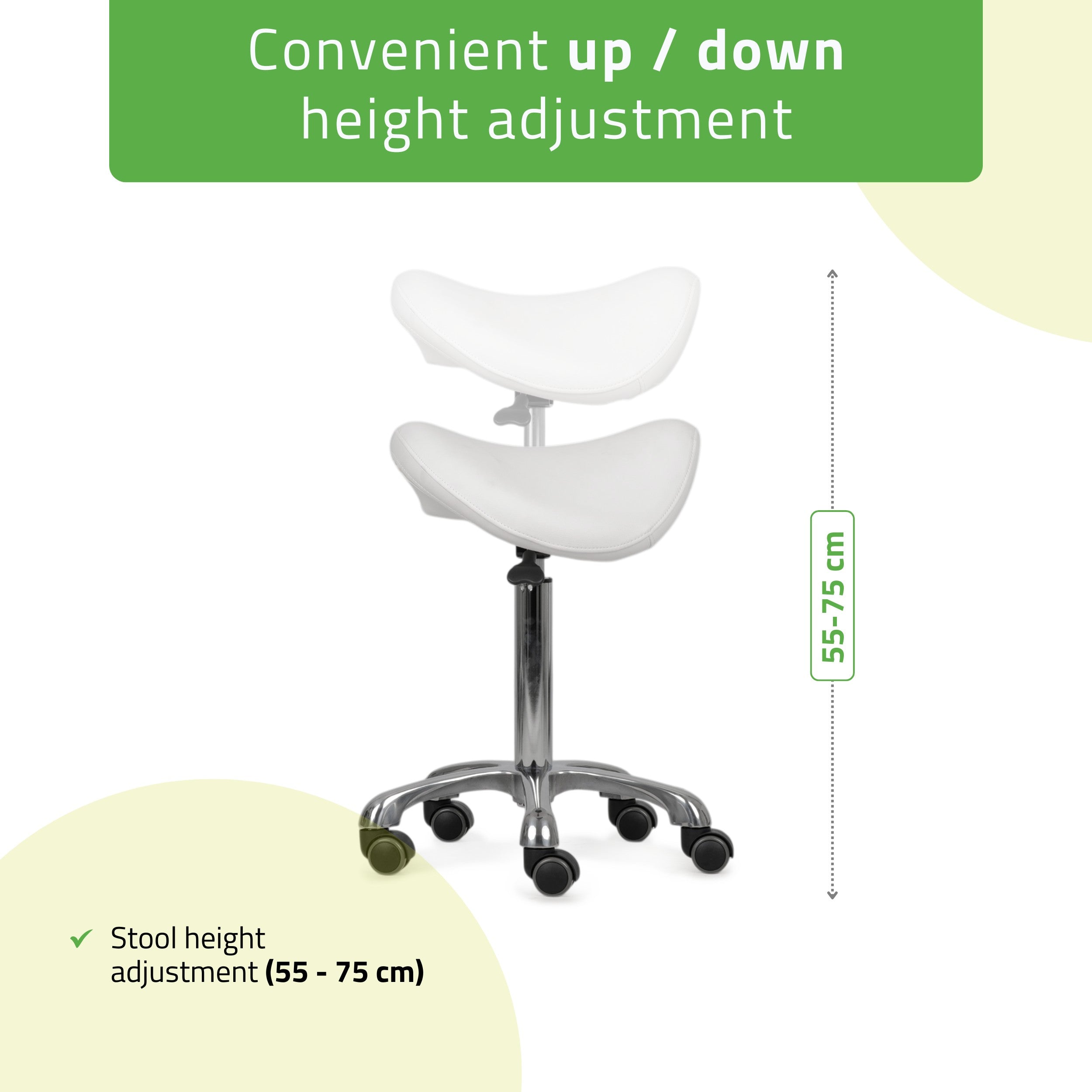 -3-Stool Alma So Skin K401 White-3