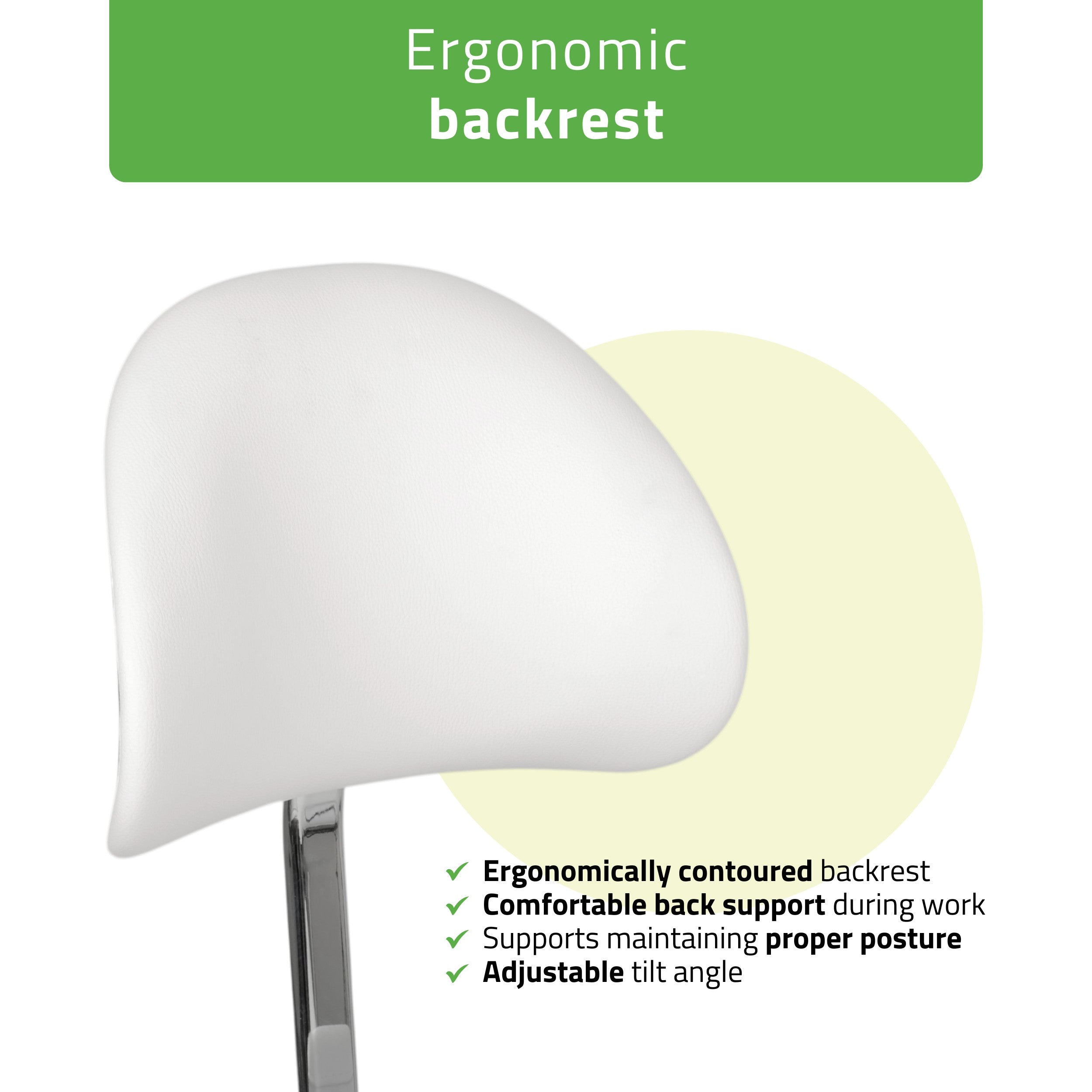 -1-Stool Diana So Skin K401 White-1