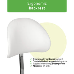 -1-Stool Diana So Skin K401 White-1