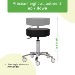 -2-Stool Mobi, Comfy Base k515 black-2