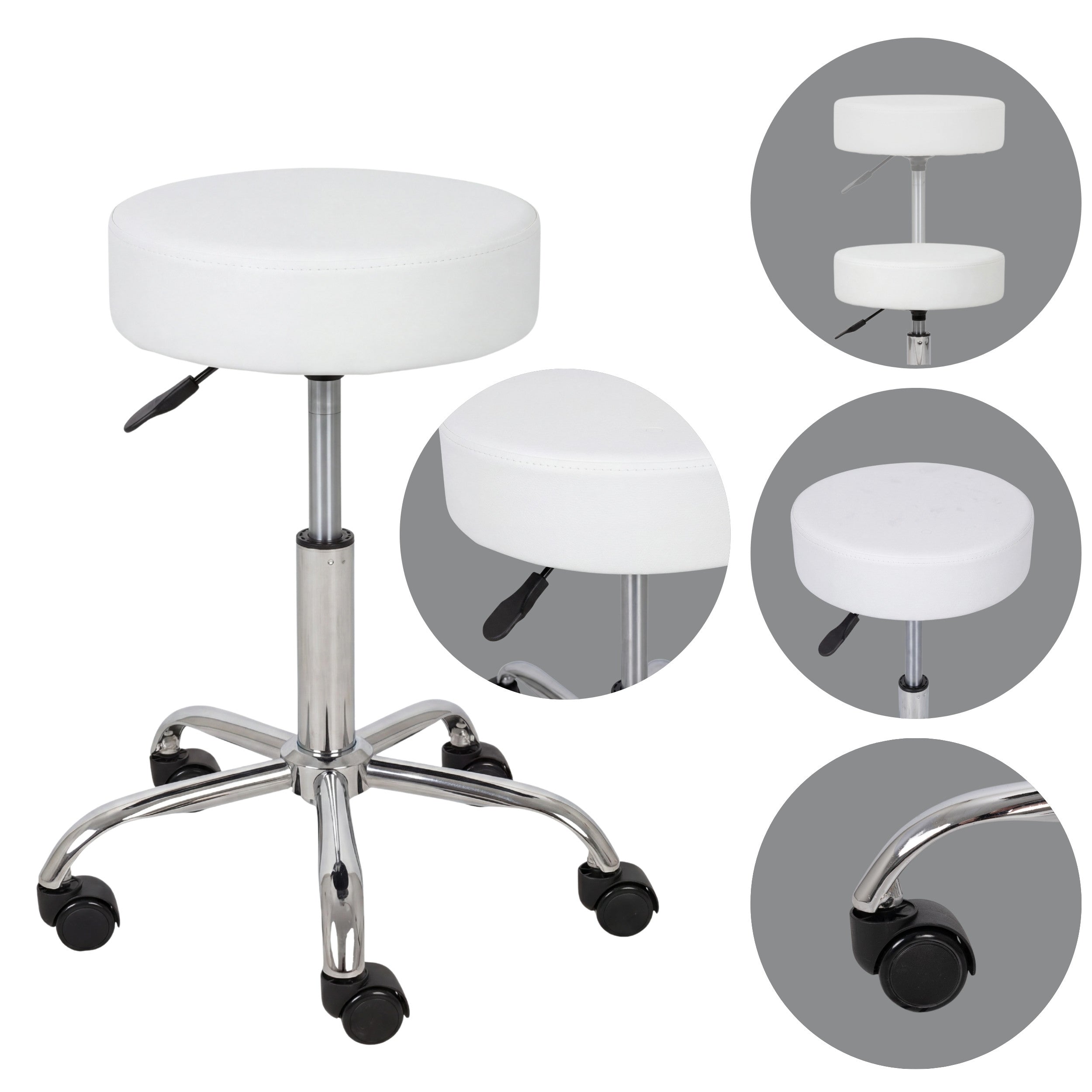 --Stool TILA, Comfy Base k501 white-