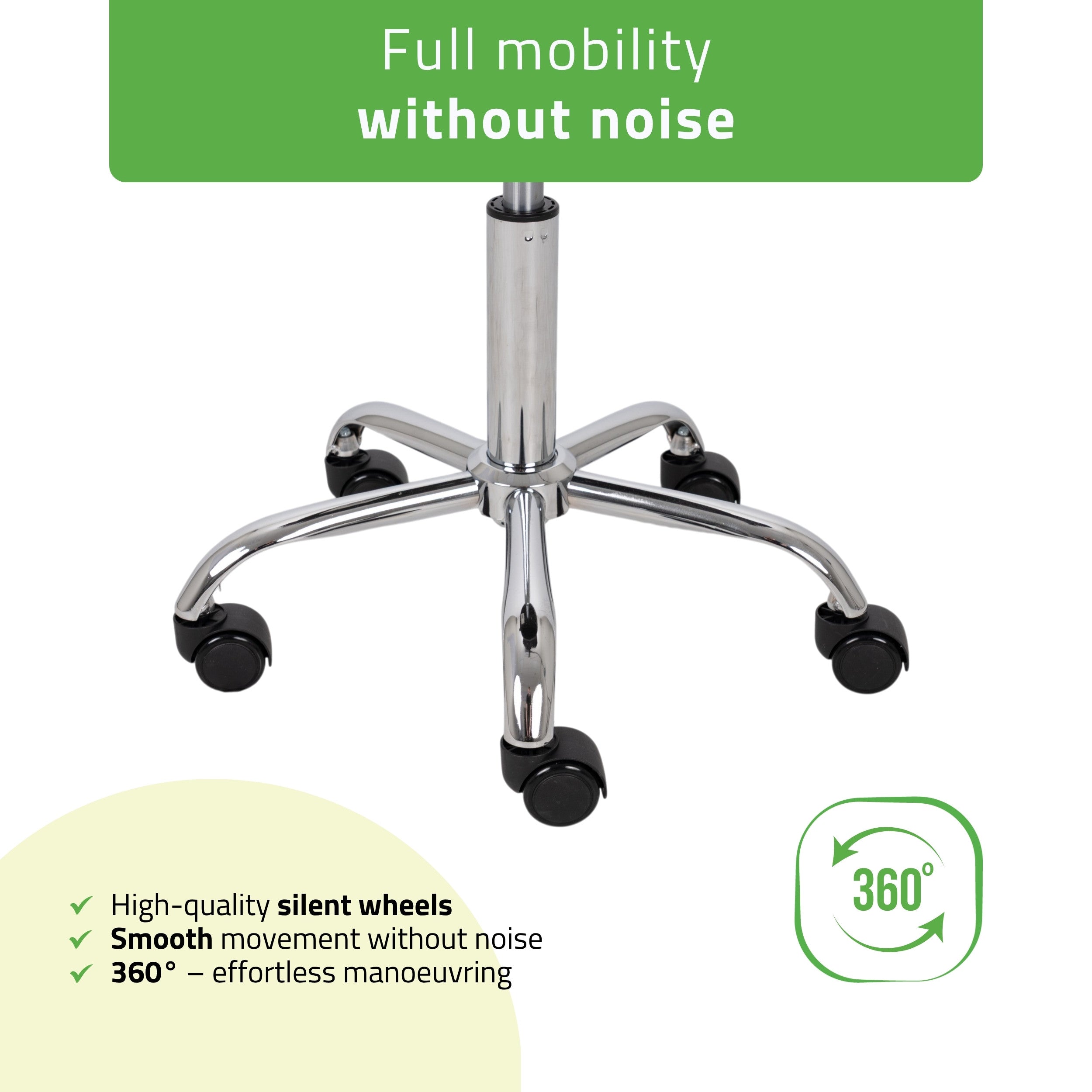 -4-Stool TILA, Comfy Base k501 white-4