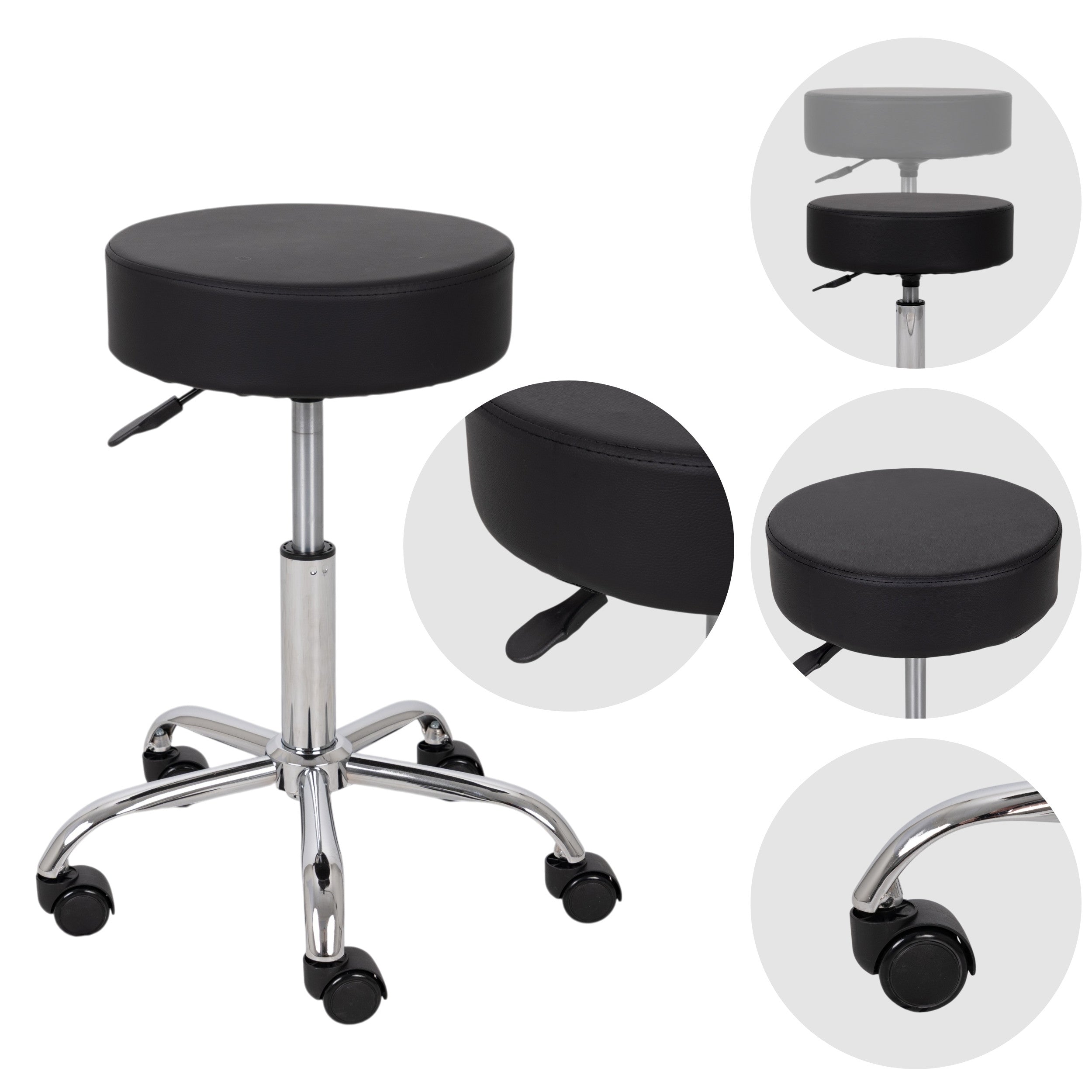 --Stool TILA, Comfy Base k515 black-