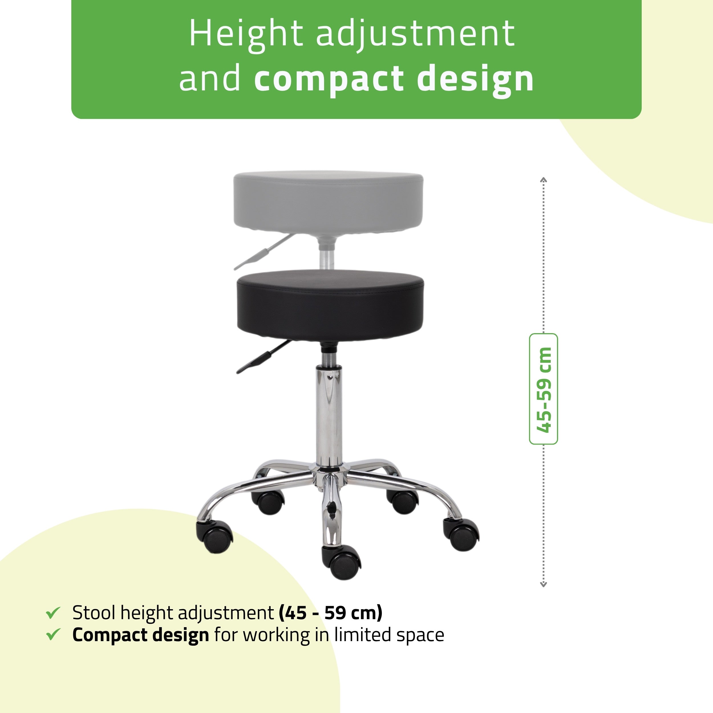 -2-Stool TILA, Comfy Base k515 black-2