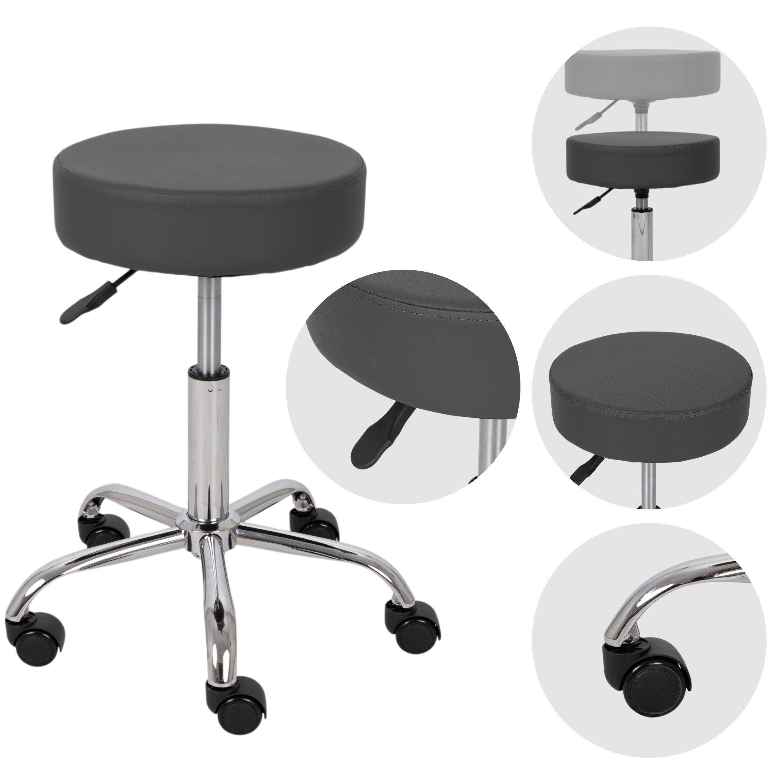 --Stool TILA, Comfy Base k521 grey-
