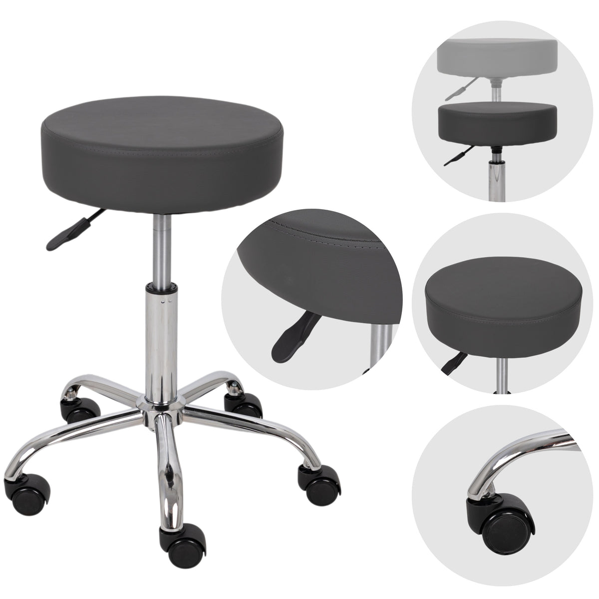 --Stool TILA, Comfy Base k521 grey-