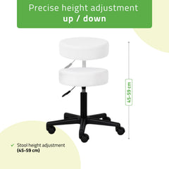 -3-Stool TIMO, Comfy Base k501 white-3