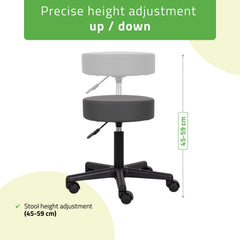-2-Stool TIMO, Comfy Base k521 grey-2