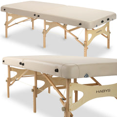 --Table For Feldenkrais Therapy Wooden K033 Beige foam 2,5 cm-