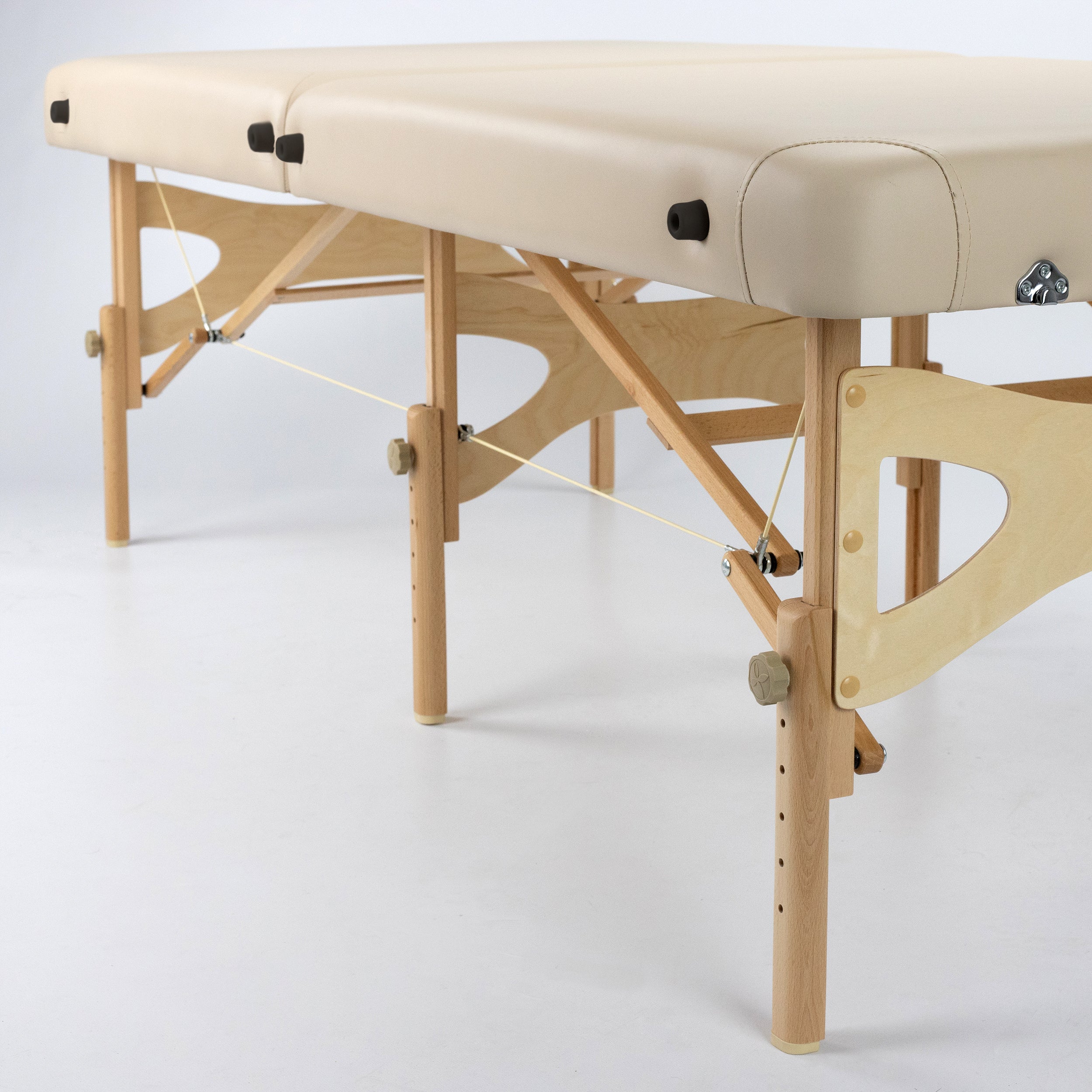 -1-Table For Feldenkrais Therapy Wooden K033 Beige foam 2,5 cm-1