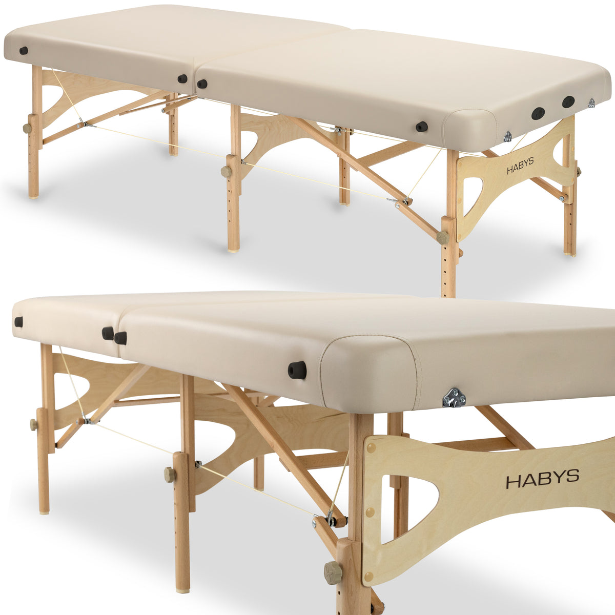 --Table For Feldenkrais Therapy Wooden K033 Beige foam 3,5 cm-