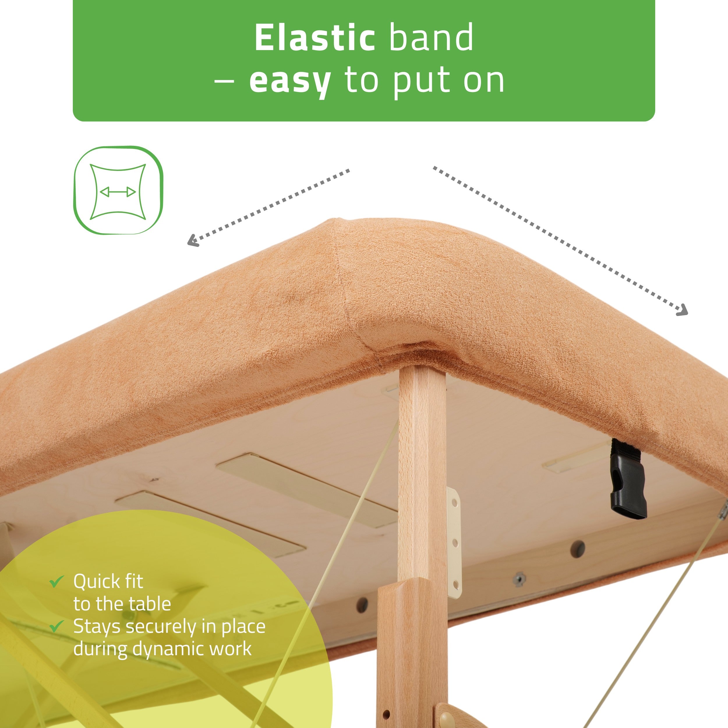 -3-Terry Table Sheet for portable tables 70-75/ 180-185 beige-3