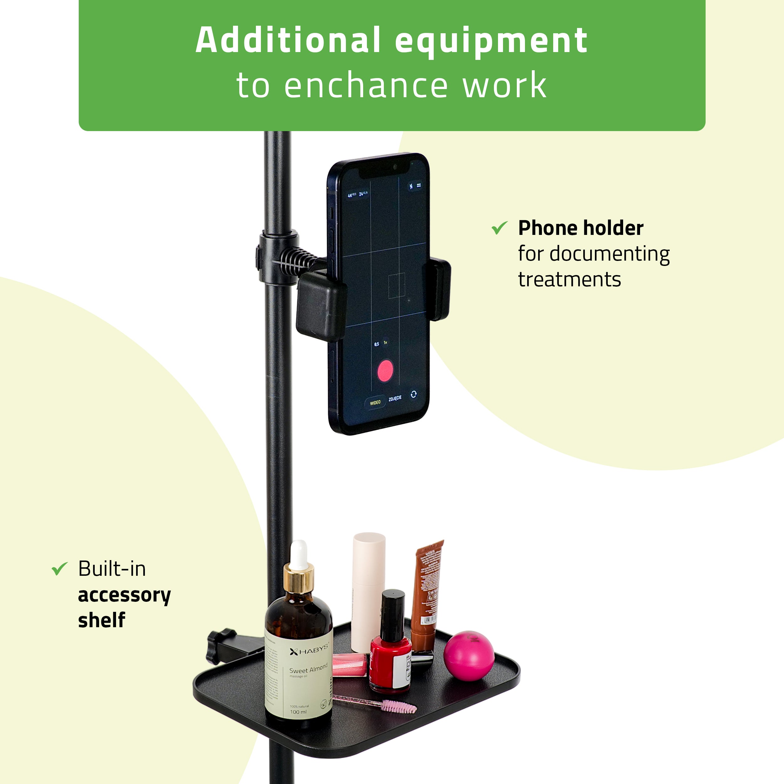 -6-Vena Dark cosmetic lamp, black-6