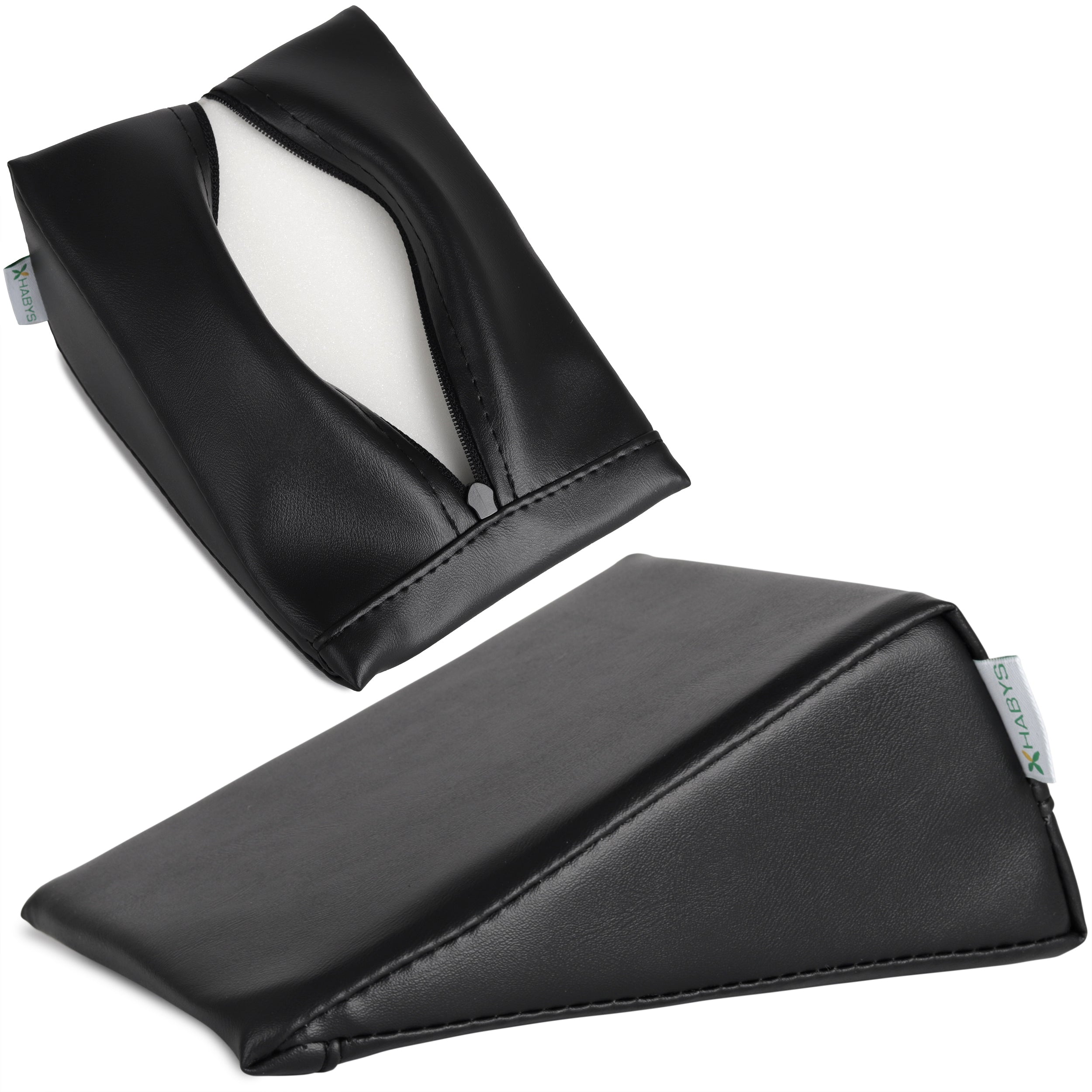 --Wedge Bolster 20x15x10 K015 Black-