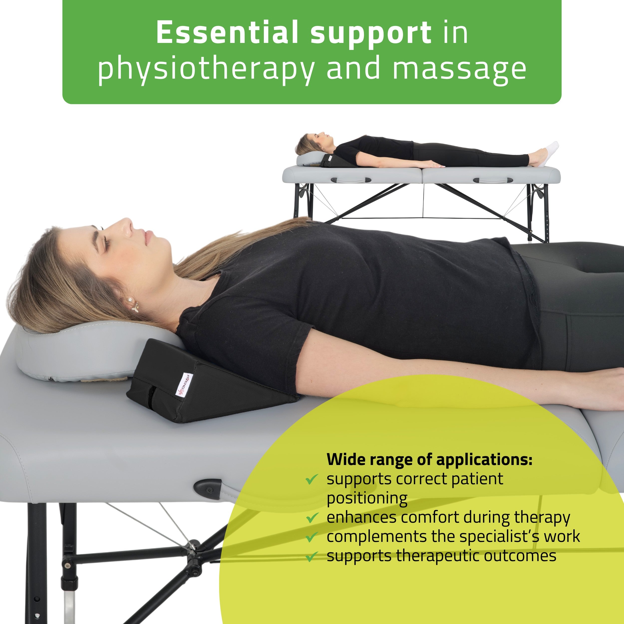 -1-Wedge Bolster 20x15x10 K515 Black-1