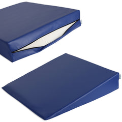 --Wedge Bolster 60x60x12 K012 Navy Blue-