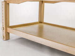 -3-Wooden Couch Nova Komfort Light Wood K020 Ivory-3