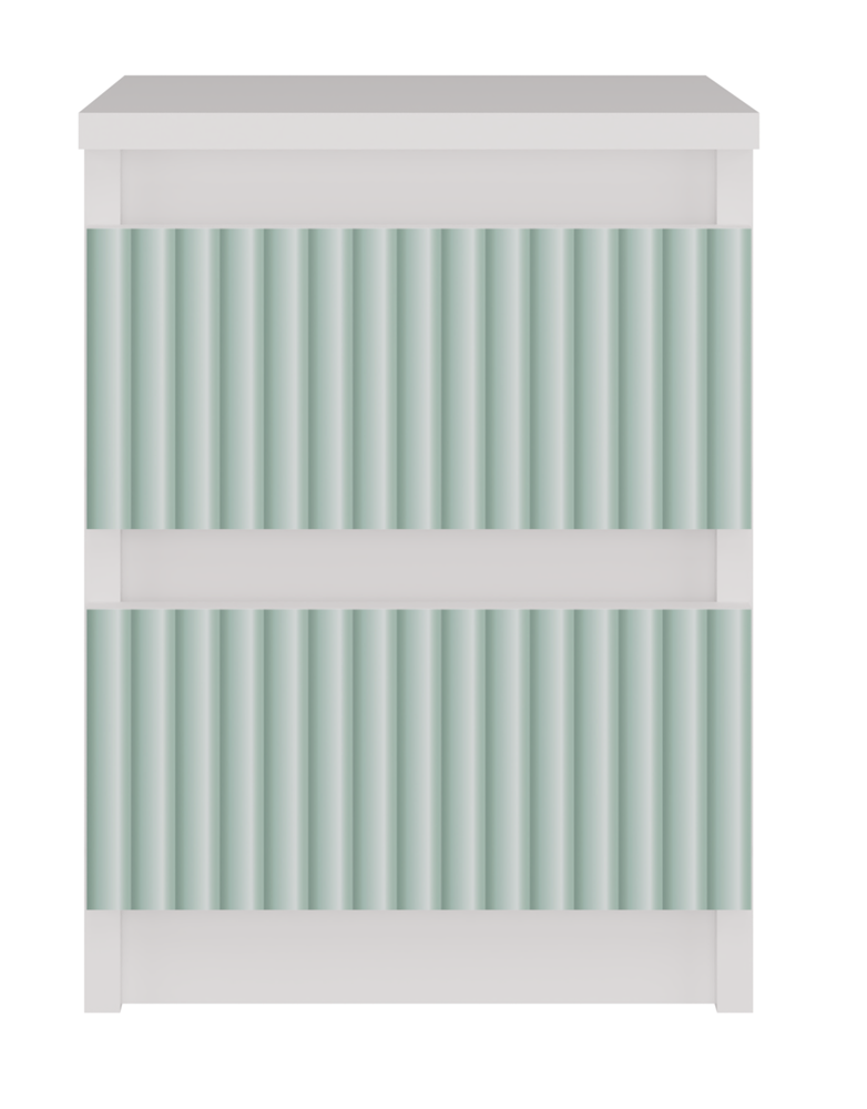 3-Szafka nocna Malwa M2 ARTESO MINT / Miętowy-3