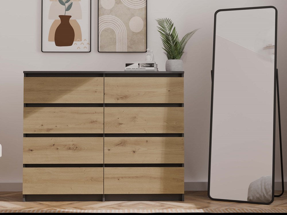 3-Komoda Malwa M8/120 ANTRACYT ARTISAN-3