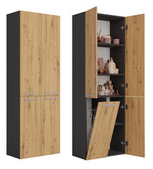Columna de baño Nel 1K/DD ANTRACITA ARTESANO