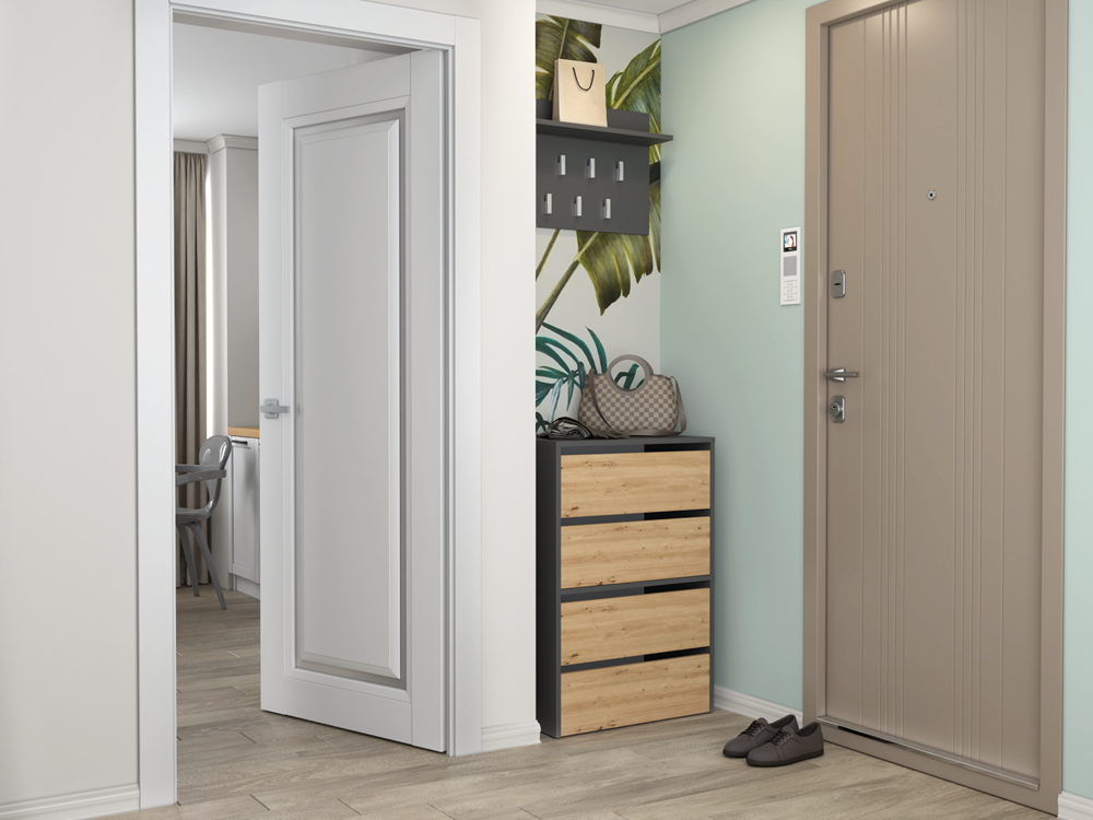 14-Szafka na obuwie MODO 1 ANTRACYT ARTISAN-14