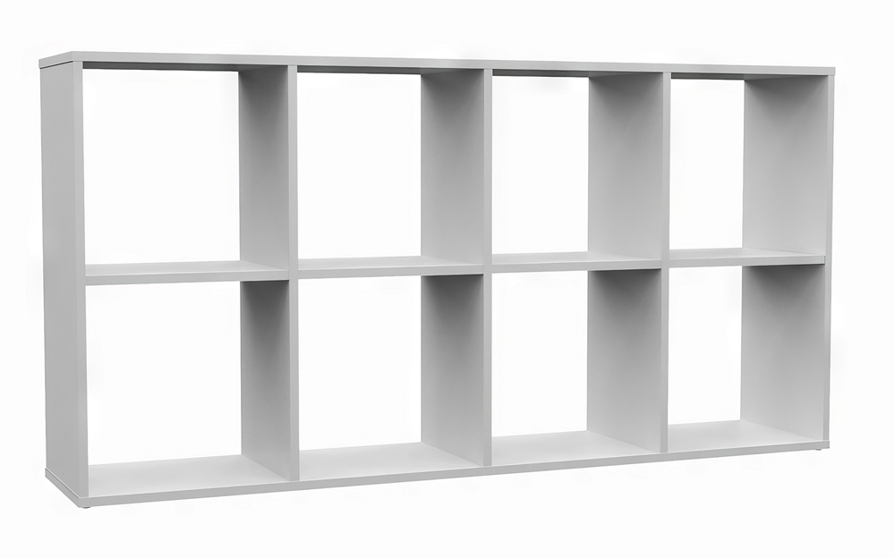 1-Regał Malax 2X4 BIAŁY-1