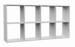 1-Regał Malax 2X4 BIAŁY-1