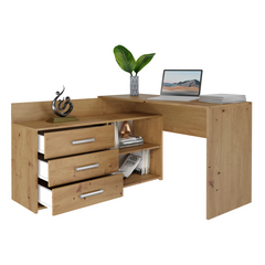 3-Biurko DANY DĄB ARTISAN-3